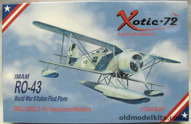 AV USK 1/72 Imam RO-43 - WWII Italian Float Plane, AU2019 plastic model kit